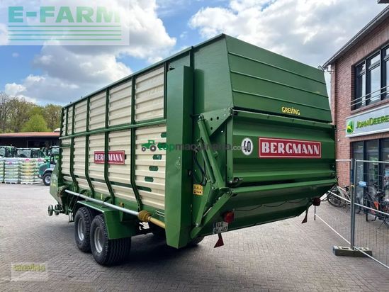 Remolqu agrícola - Bergmann - ladewagen royal 28s