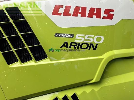 Tractor agrícola - Claas - arion 550 cmatic cebis cemos CMATIC CEBIS