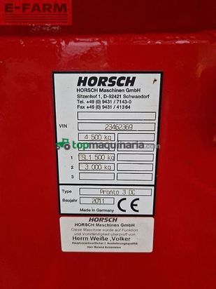 Sembradora - Horsch - pronto 3 dc