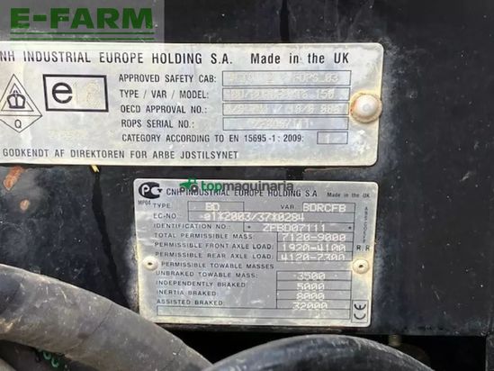 Tractor agrícola - New Holland - t 6 150 ec