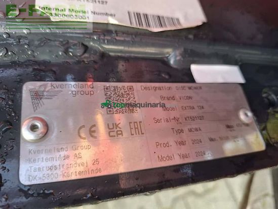 Cortacésped manual - Vicon - extra 124