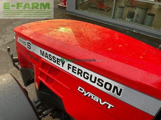 Tractor agrícola - Massey Ferguson - 8740 s dyna vt exclusive