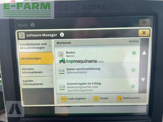 Tractor agrícola - John Deere - 6250r 6250 r mit neuen rädern
