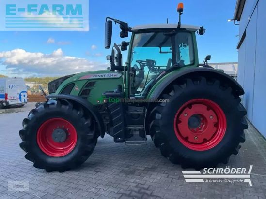 Tractor agrícola - Fendt - 724 vario s4 profi plus | rtk