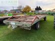 Remolqu agrícola -  - plateau fourrager 8m hauswirth