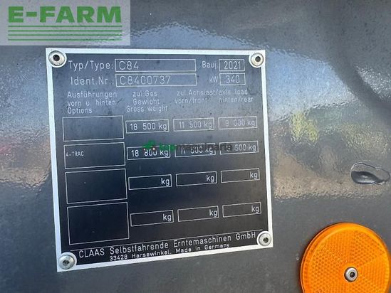 Cosechadora de Cereal - Claas - lexion 6800