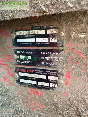 Remolqu esparcidor - Trioliet - solomix 2-2400l