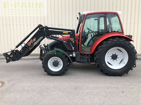 Tractor agrícola -  - geotrac 93 a mit hauer frontlader pom s 95