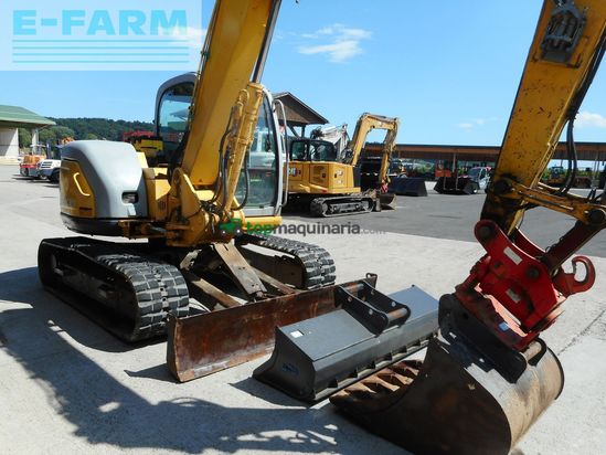 Excavadora - Kobelco - new holland e80-1es mit powertilt ( 8.290kg )