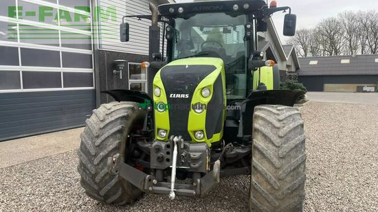 Tractor agrícola - Claas - arion 650 cebis med frontlift