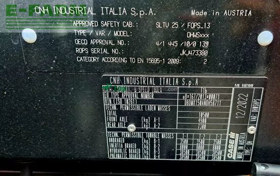 Tractor agrícola - Case IH - maxxum 150 mc MC