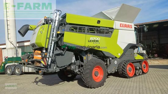 Cosechadora de Cereal - Claas - lexion 8700 tt terratrac + v1080