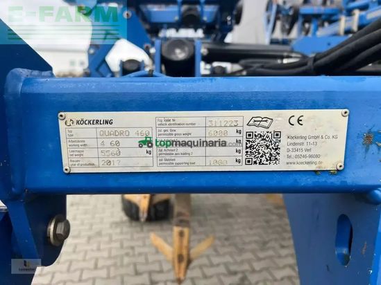 Cultivador - Kockerling - quadro 460