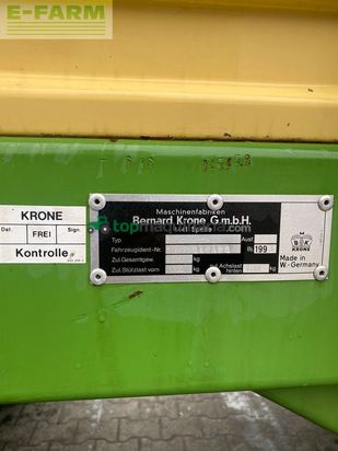 Cinta transportadora de forraje - Krone - titan 6/36 gd