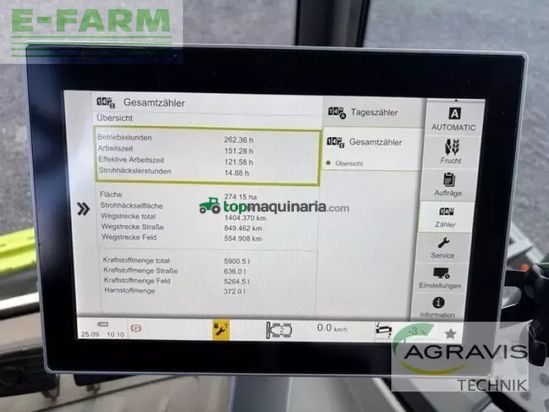 Cosechadora de Cereal - Claas - trion 660