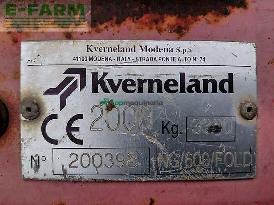 Arado - Kverneland - ng 6000 fold
