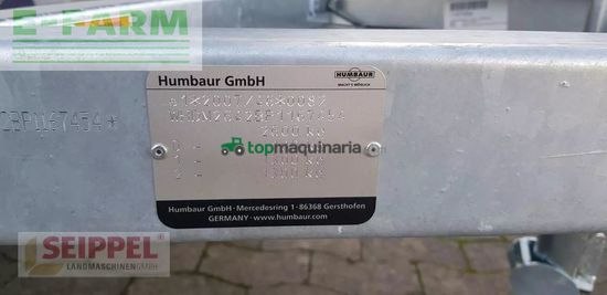 Remolqu agrícola - Humbaur - hkpa 263217 koffer polybug
