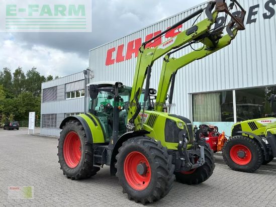 Tractor agrícola - Claas - arion 450 cis panoramic mit fl 120 c und fkh
