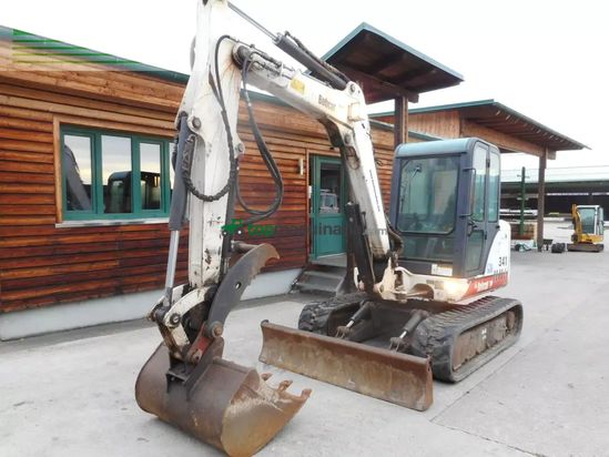 Excavadora - Bobcat - 341 d ( 5.300kg ) sw + schaufel + hydr. niederha