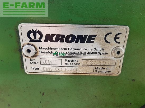 Cortacésped manual - Krone - easycut f 320
