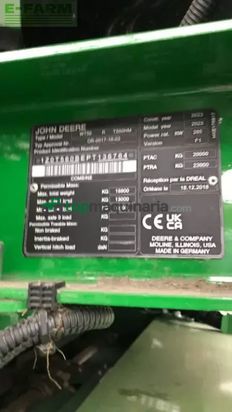 Cosechadora de Cereal - John Deere - t 560 hillmaster