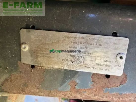 Cortacésped manual - Kverneland - 2832 f