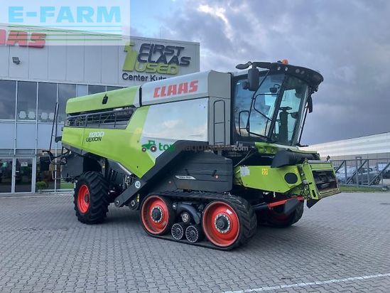 Cosechadora de Cereal - Claas - lexion 8700 terra trac