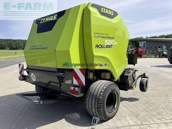 Empacadora gigant - Claas - rollant 520 rc cnob-edition
