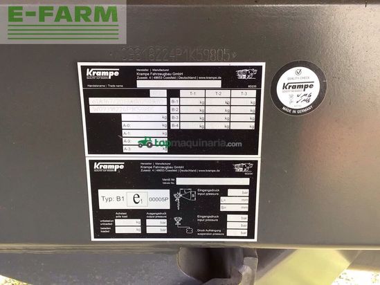 Cinta transportadora de forraje - Krampe - as 750.2