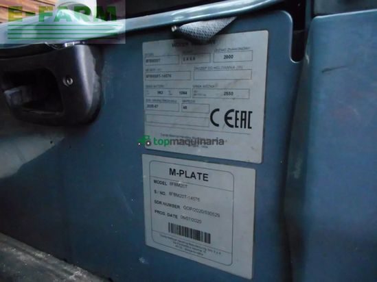 Elevadora - Toyota - 8fbm20z triplex 4,7m + 3. u. 4. kreis bis gabelt