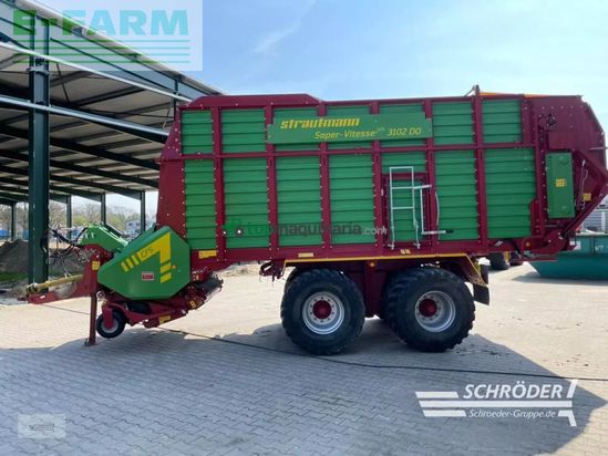 Remolqu agrícola - Strautmann - super vitesse cfs 3102 do