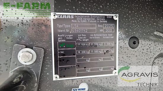 Cosechadora de Cereal - Claas - trion 660 montana