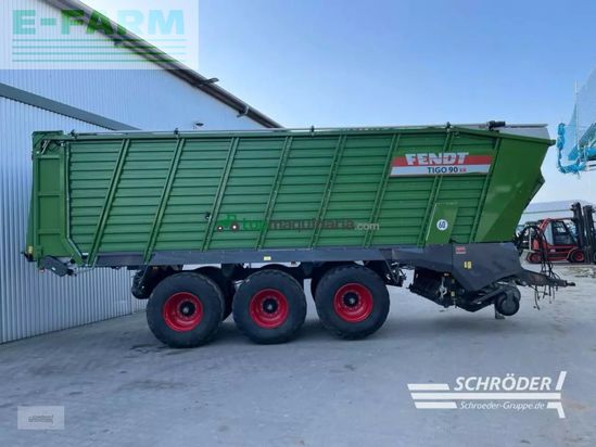 Remolqu agrícola - Fendt - tigo 90 xr