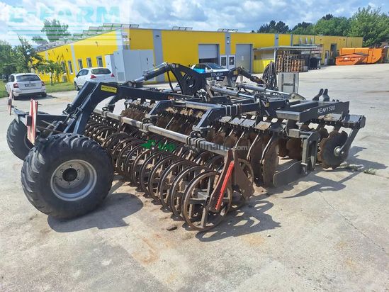 Grada de disco - Agroland - titanium heavy 500 mit fahrwerk