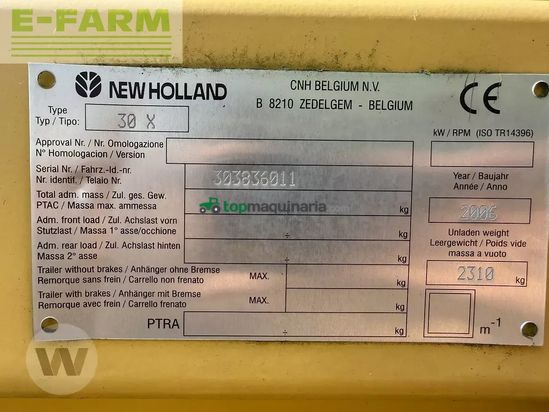 Cosechadora de Cereal - New Holland - cx 8090