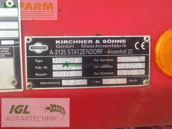 Cinta transportadora de forraje - Kirchner - tandem