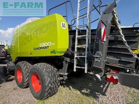 Empacadora gigant - Claas - quadrant 5300 fc t+st