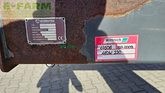 Remolqu esparcidor - Schouten - mdw 220