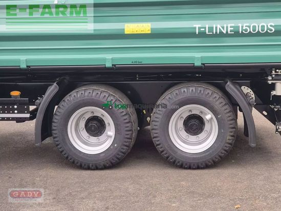 Remolqu agrícola - Farmtech - t-line 1500s