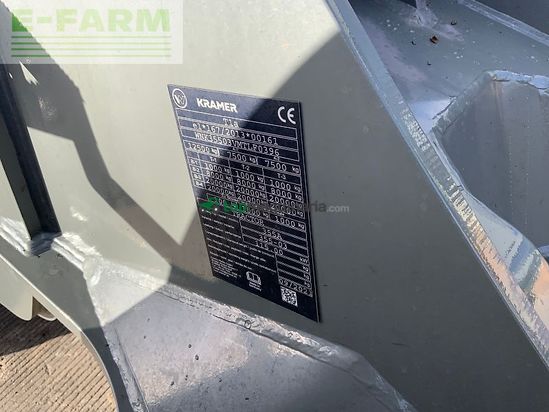 Telescopica - kramer - kl55.8t black wheeled telehandler (st24946)