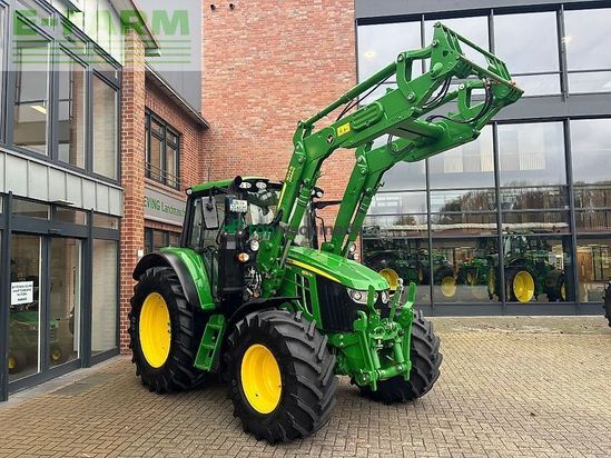 Tractor agrícola - John Deere - 6120m inkl. john deere 603r
