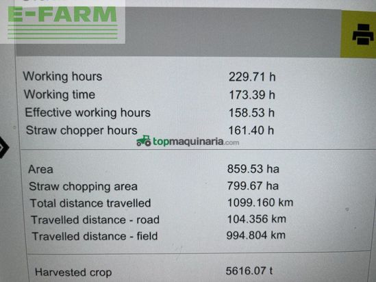 Cosechadora de Cereal - Claas - LEXION 8600 TERRA TRAC