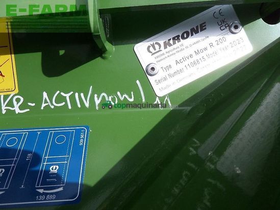 Cortacésped manual - Krone - active mow r200 scheibenmähwerk