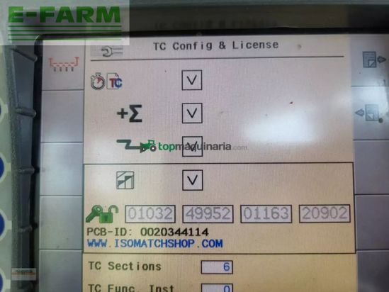 Sembradora monograno mecanica - Kverneland - optima v