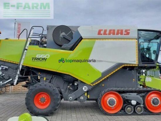 Cosechadora de Cereal - Claas - trion 660 terra trac