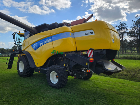 Cosechadora de Cereal New Holland CX760