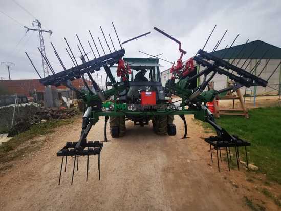 Cultivador a 6 metros con intercepas