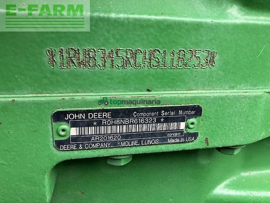 Tractor agrícola - John Deere - 8345r *e23*