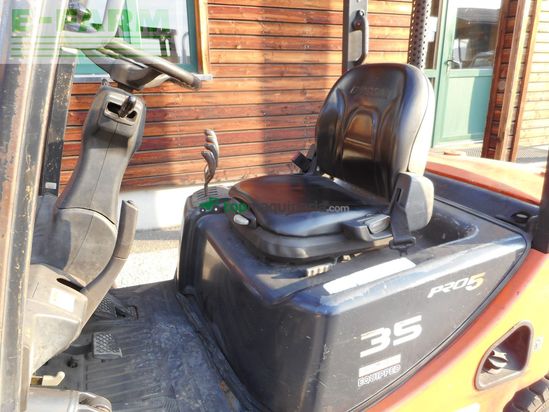 Elevadora - Doosan - d35c-5 triplex + ss + zv + zwillngsreifen