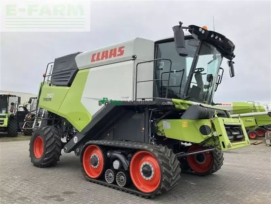 Cosechadora de Cereal - Claas - trion 750 tt